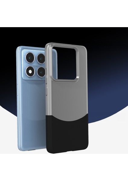 14T Pro Kılıf Mıknatıslı Nua Duble Kapak - Lacivert