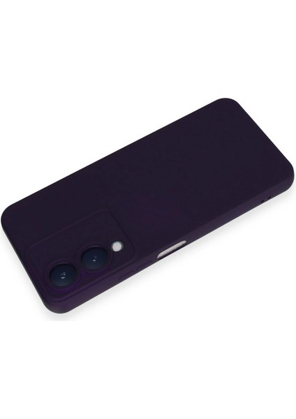 Vivo Y17S Kılıf Nano Içi Kadife Silikon - Mor Bstmy modelleri