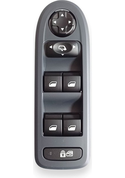 Peugeot 3008 2009-2013 Sol Ön Kapı Dörtlü Cam Düğmesi Ayna Katlamalı