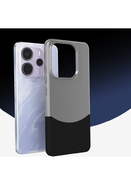 Redmi Note 14 4g Kılıf Mıknatıslı Nua Duble Kapak - Lacivert