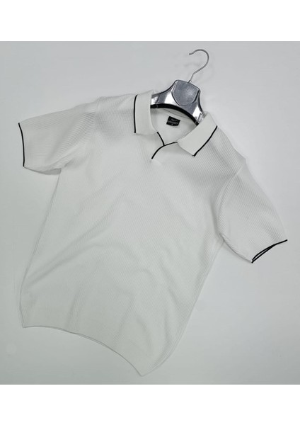 Turbulance Polo Yaka Kısa Kol Erkek Triko Tişört