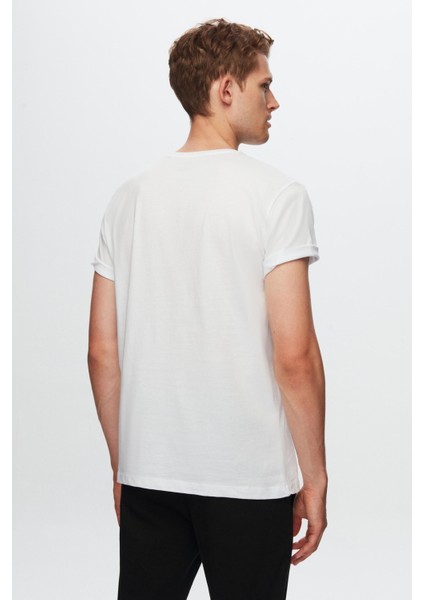 Ds Damat Beyaz 5'li Oversize %100 Pamuk T-Shirt modelleri