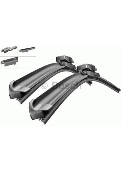 Volvo S60 S80 V70 XC70 XC90 Ön Silecek Seti 600/530MM Muz Tipi