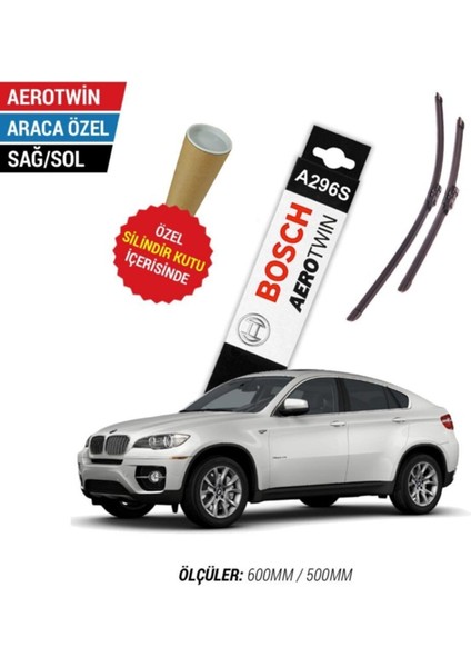 Bmw X6 Silecek Takımı (2013-2014 E71) Aerotwin A296S