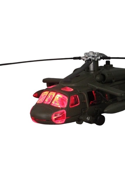 F64-3 Black Hawk Helikopter Savaş Helikopteri Alaşımlı Askeri Model Uçamaz (Yurt Dışından)
