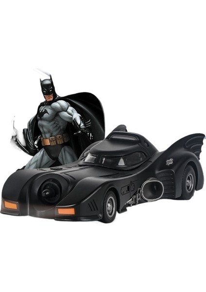 1/24 Batmobile Alaşım Model Püskürtülebilir Oyuncak (Yurt Dışından)