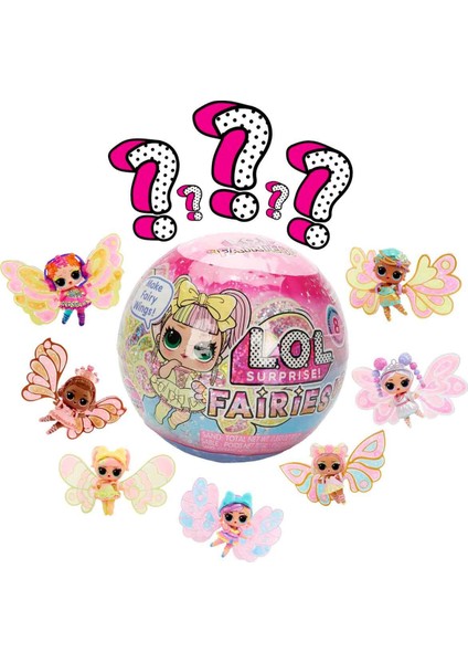 L.o.l. Surprise Fairies! Tots Peri Bebeği Sürpriz Paket