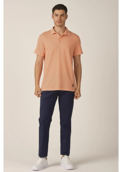 Alexandergardı Düğmesiz Polo Yaka T-Shirt (E21-84000)