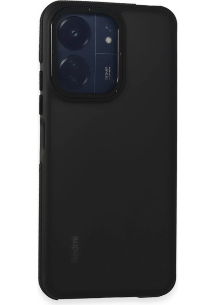 Xiaomi Redmi 13C Harvel Kapak - Siyah Bstmy