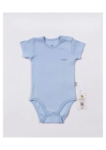 Basic Kısa Kol Body Mavi