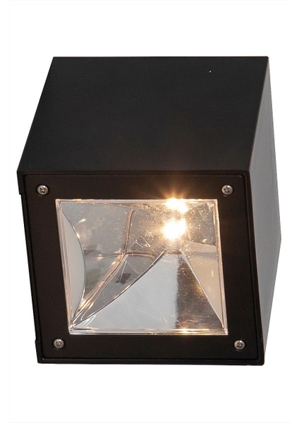 Wally Solar Duvar Lambası 2'li Set IP65, 10X10 Cm, Dış Mekan LED Aydınlatma