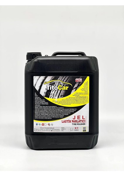 Lastik Parlatıcı Jel 5 Litre
