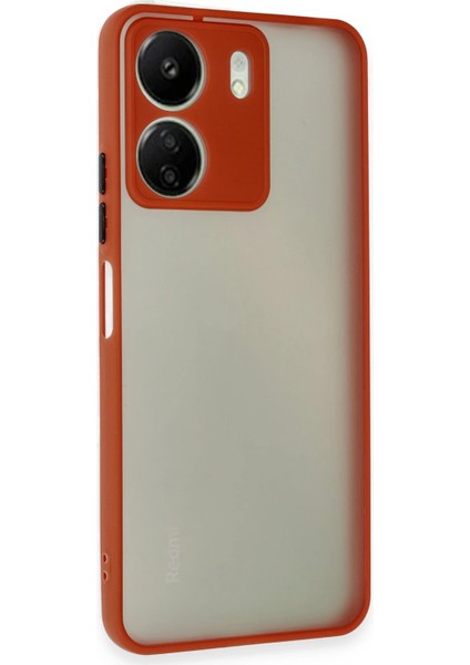 Xiaomi Redmi 13C Kılıf Montreal Silikon Kapak - Kırmızı Bstmy fiyatları