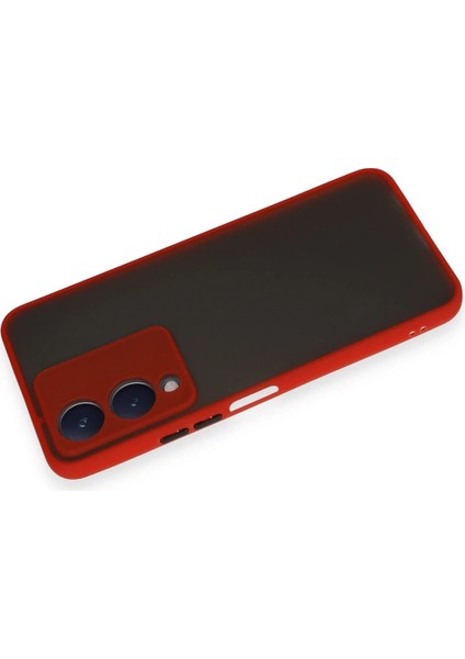 Vivo Y17S Kılıf Montreal Silikon Kapak - Kırmızı Bstmy modelleri