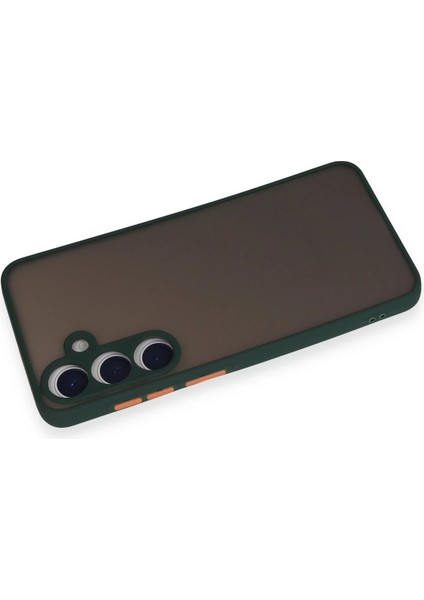 Samsung Galaxy S24 Kılıf Montreal Silikon Kapak - Yeşil Bstmy modelleri