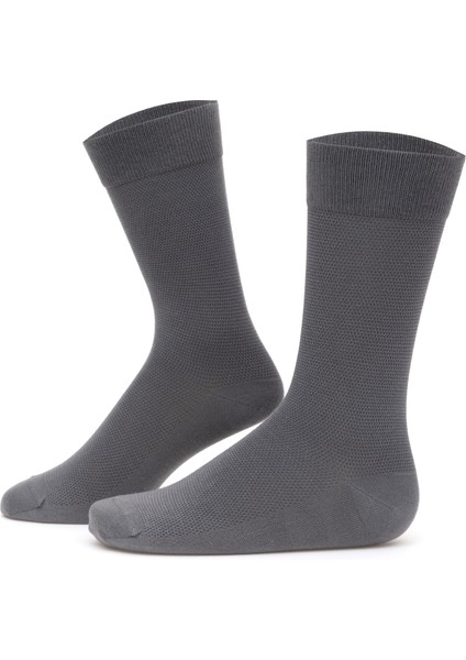 Erkek Erkek Bambu Karışımlı 3'lü Paket Gri Soket Basic Çorap 50308477-100 fiyatları