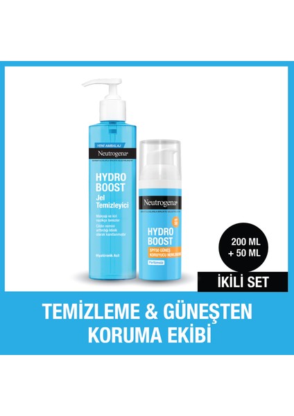 Hydro Boost Spf 50 Nemlendirici + Water Jel Temizleyici