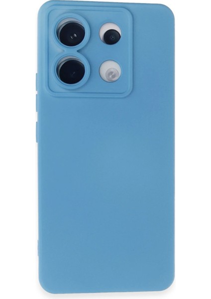 Xiaomi Redmi Note 13 Pro 5g Kılıf Nano Içi Kadife Silikon - Mavi Bstmy
