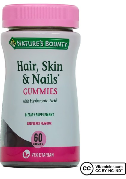 Hair, Skin & Nails* With Hyaluronic Acid(Hsn)