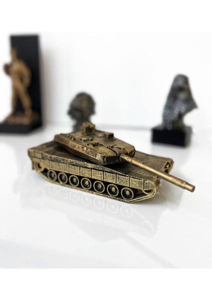 Dekoratif Tank Biblosu |hediyelik ve Koleksiyonluk Askeri Araç Modeli