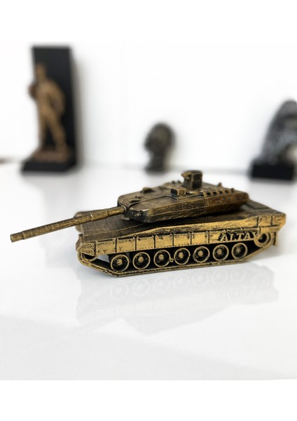 Dekoratif Tank Biblosu |hediyelik ve Koleksiyonluk Askeri Araç Modeli
