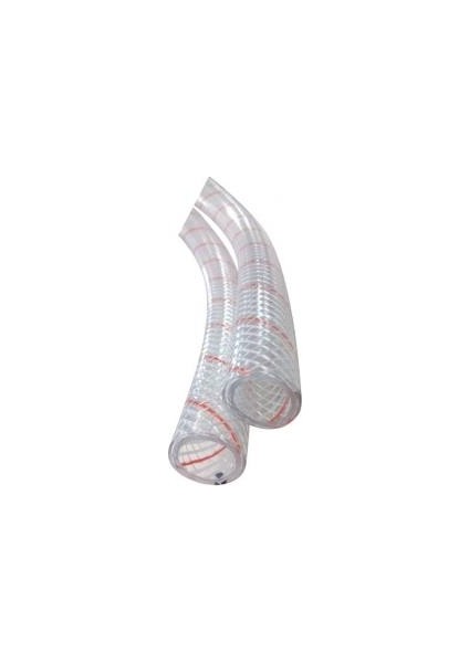Shields Polyester Takviyeli Şeffaf Pvc Hortum Iç 3/4 Dış 31/32"