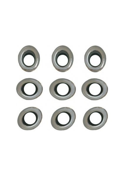 Firar, Oval Dış Yüzey. Aısı 316 Paslanmaz Çelik Gövde 68X54 mm