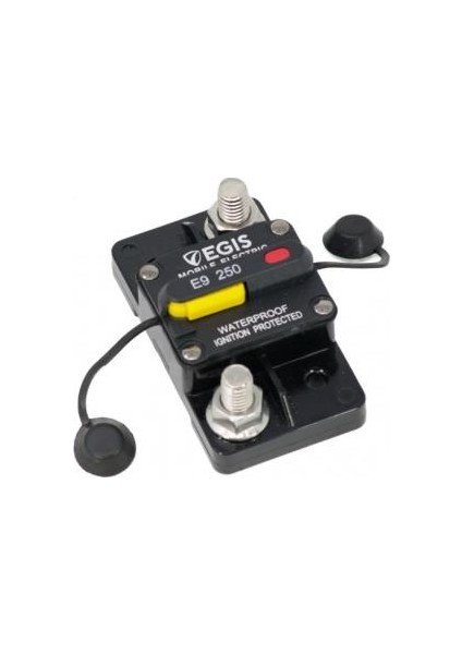 Egıs 4703 Serisi Termal Devre Kesici Sigorta 12V / 24V / 36V / 48V Dc Uygulamalarda Kullanıma Uygun IP67