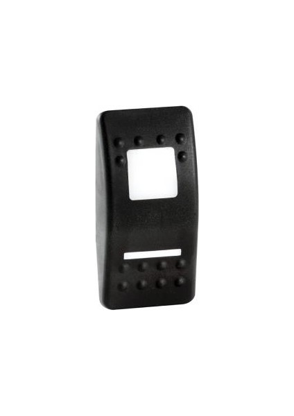 Kapak. 1436430/431/432/433 switchler için Kaymaz, yarı sert siyah poliüretan kaplı yüzey.