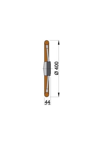 Vetus Dümen Tip PRO40T Ø 400 mm