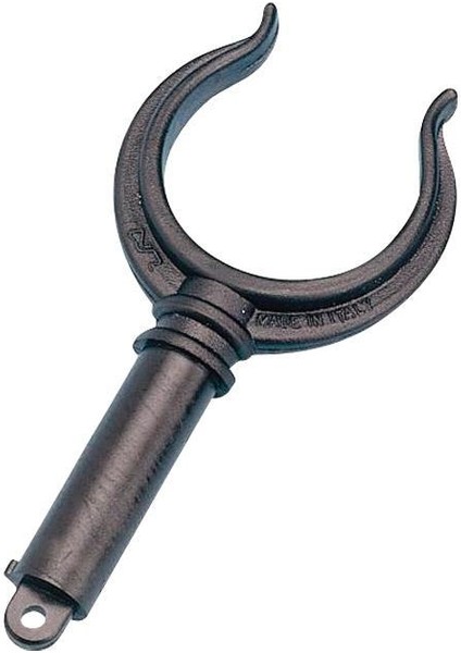Oarlock, Ø57MM, Polyamide, Black
