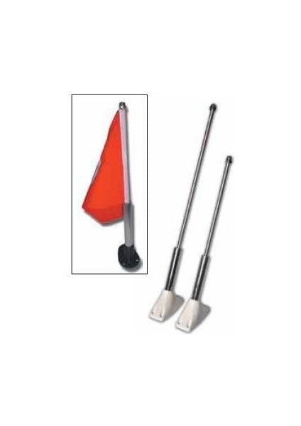 Bayrak Direği Beyaz 45CM