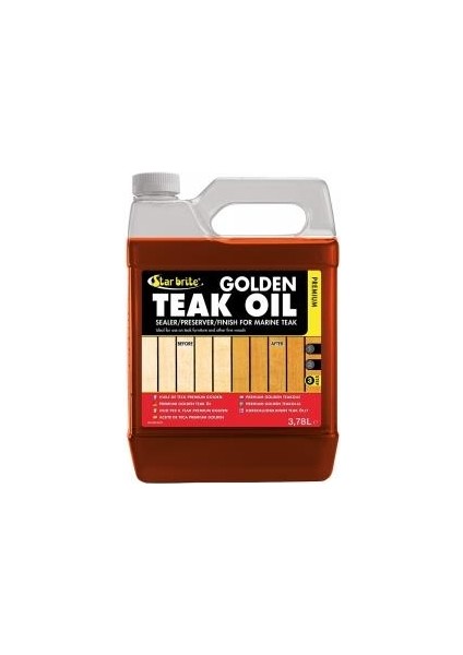 Star Brite Üstün Vasıflı Tik Yağı 379 L