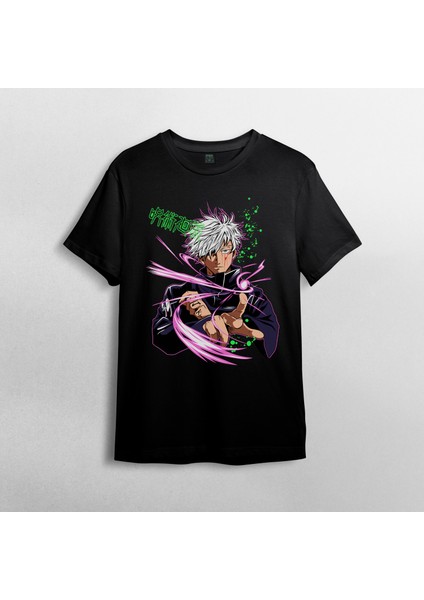 Jujutsu Kaisen Unisex %100 Pamuklu Bisiklet Yaka T-Shirt Model 2 fiyatları