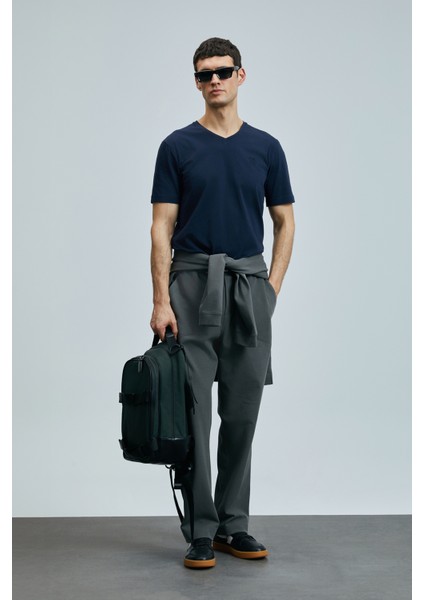 Erkek Tuna Modern Grafik T-Shirt 111020266 Lacivert fiyatları