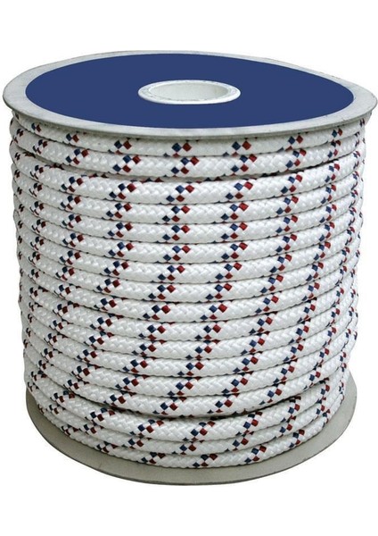 Halat-Genel Kullanım İçin, Çap:. 10Mm beyaz/mavi