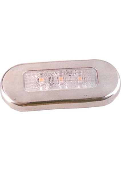 Merdiven Lambası Mavi 12 V Led Krom çerçeveli
