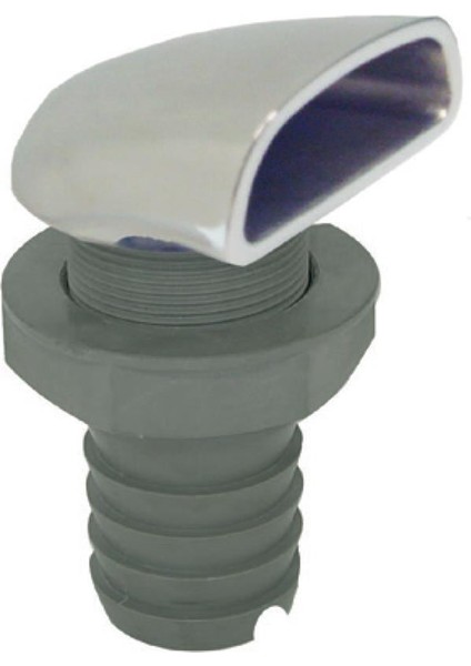 Krom Flanşlı Su Tahliye 1.1/4"