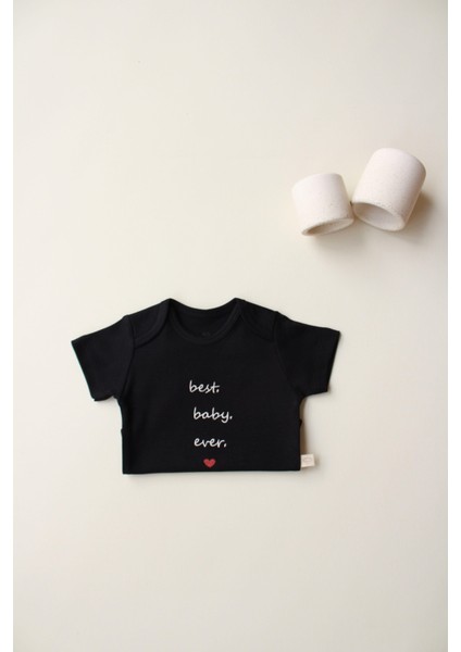 Baby Nakışlı Kısa Kollu Body fiyatları