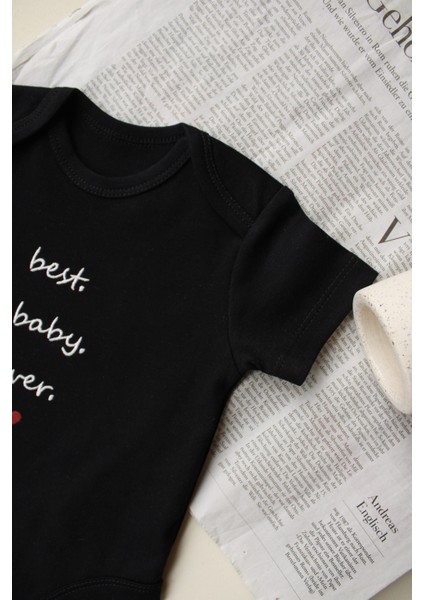 Baby Nakışlı Kısa Kollu Body indirimleri