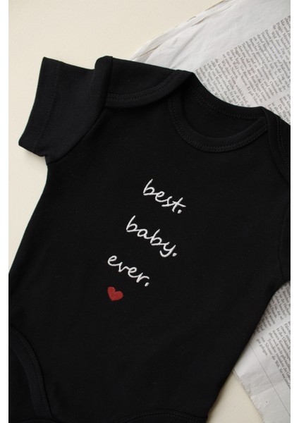 Baby Nakışlı Kısa Kollu Body fırsatları