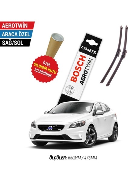 Volvo V40 Silecek Seti (2013-2019) Aerotwin AM467S