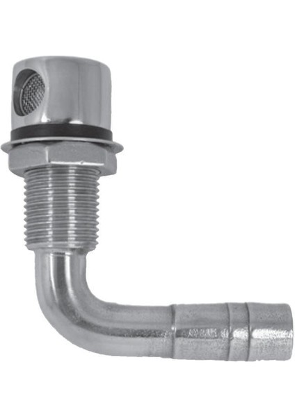 Hava Firarı Dirsek 1/2" Krom