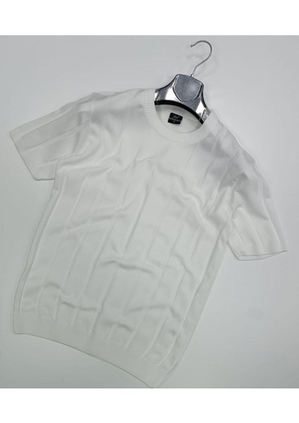 Turbulance Bisiklet Yaka Kısa Kol Erkek Örme Triko Tişört