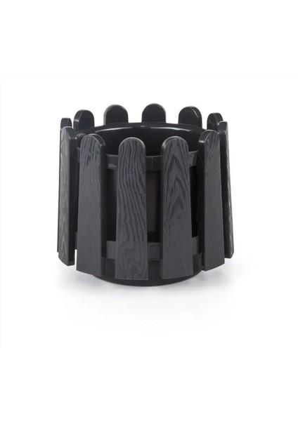 Istanbul Plastik Saksı - 19 x 16CM 2,6 Lt Siyah