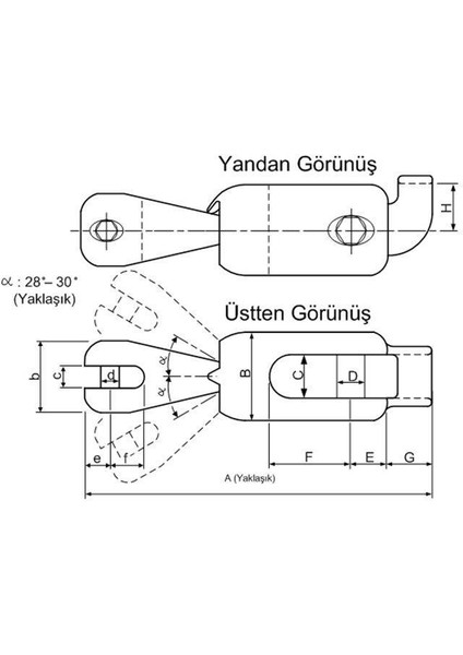 16 - 100 Ultra Fırdöndü ve Kancası