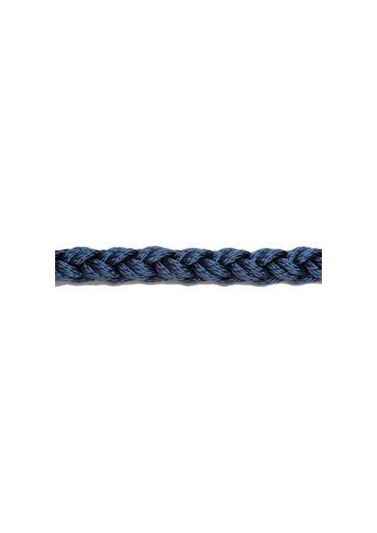 8 Kollu, Örgülü Polyester Halat Ø 20 mm 4600 kg Kopma Yükü Lacivert
