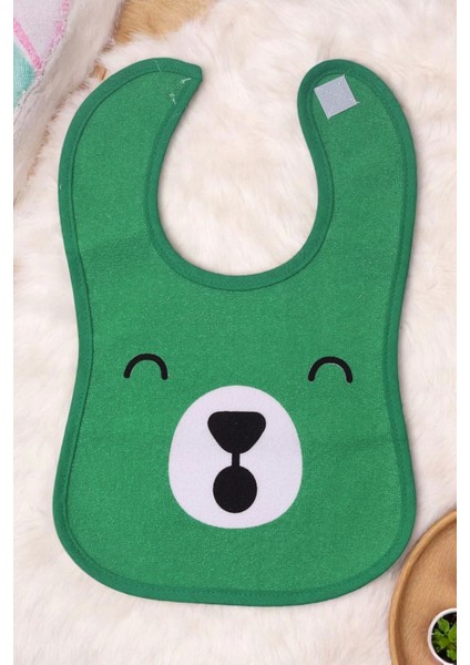 Bear Desenli 3'lü Sıvı Geçirmez Bebek Mama Önlüğü 0-18 Ay fırsatları