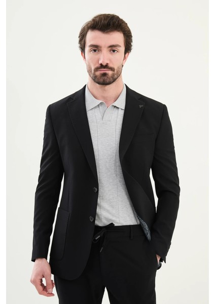 Desenli Slim Fit Torba Cep Gofreli Erkek Ceket fırsatları