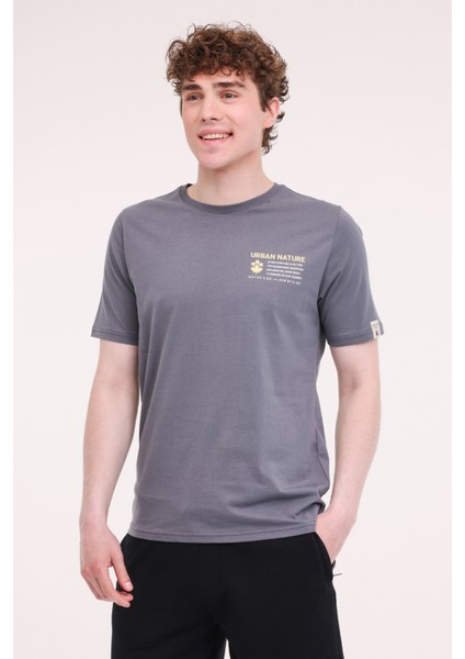 ml Renas 11TRV16 5fx Gri Erkek Kısa Kol T-Shirt
